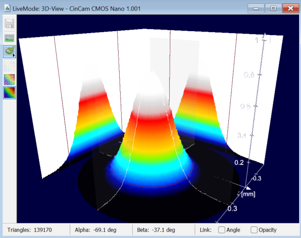 3d view of beam on rayci software