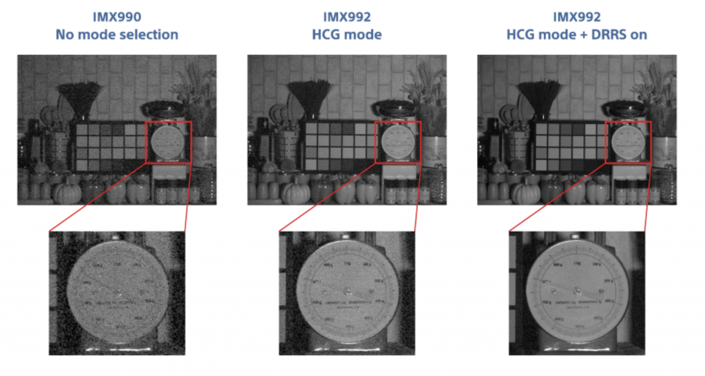 imx992 swir image comparison